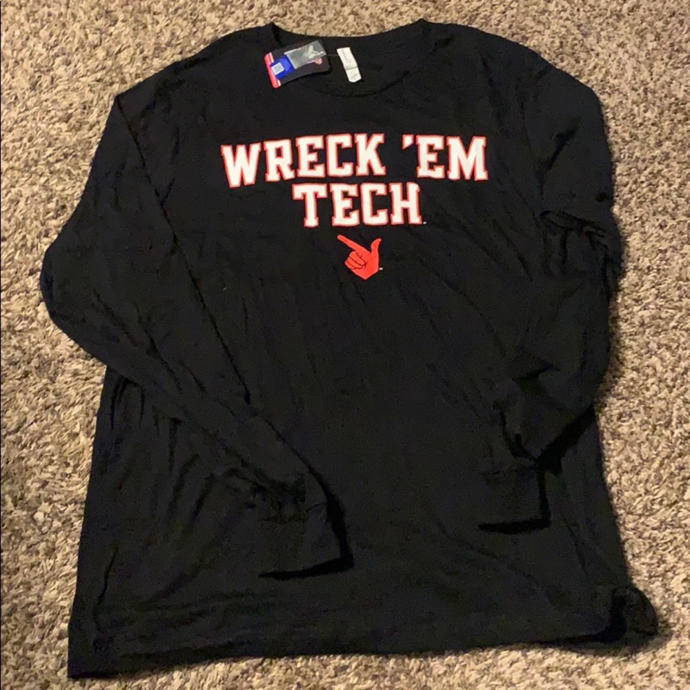 Long sleeve Texas tech shirts